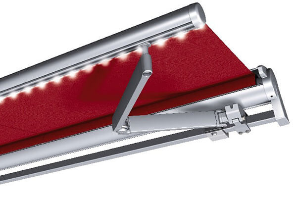 LED Gelenkarmmarkise
